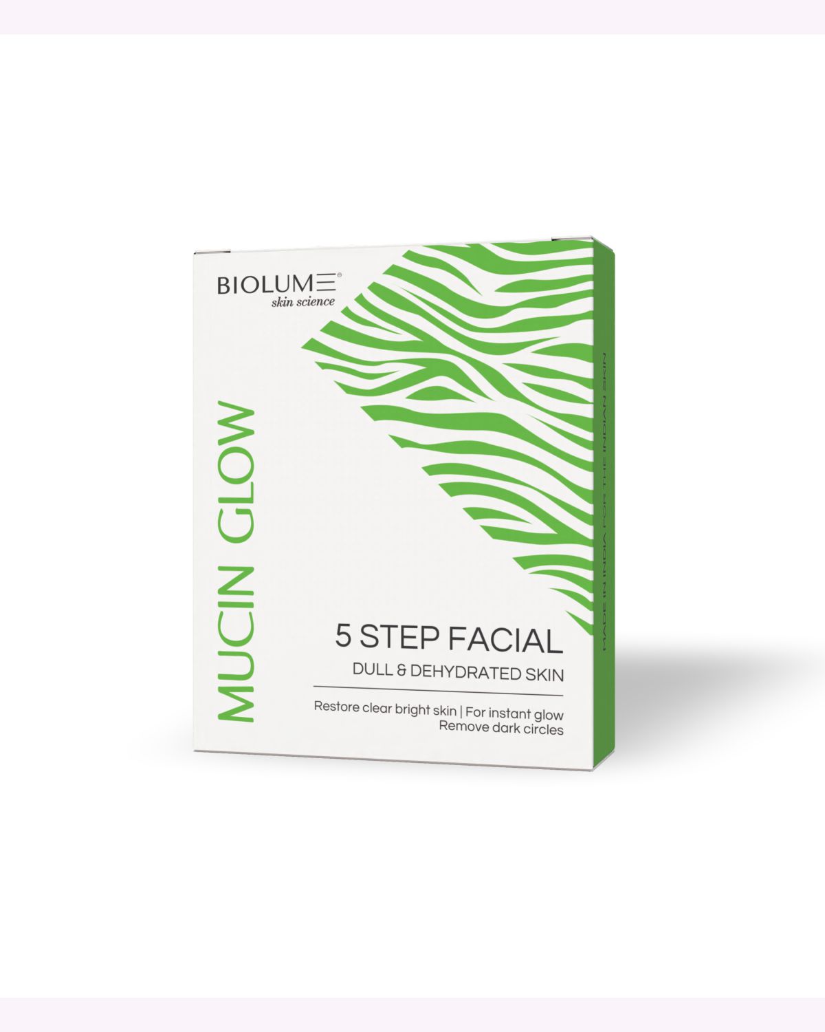 BIOLUM MUCIN GLOW 5 STEP FACIAL DULL & DEHYDRATED SKIN