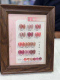JIANSE PINK NUDE SILK CAT EYE 12PC