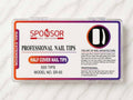 SPONSOR HALF COVER NAIL TIPS (500TIPS)