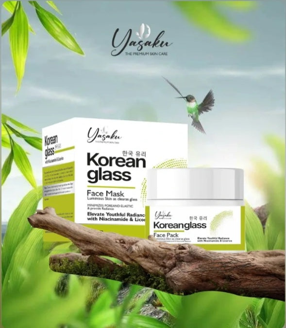 YASAKU KOREAN GLAS FACE MASK (100GM)