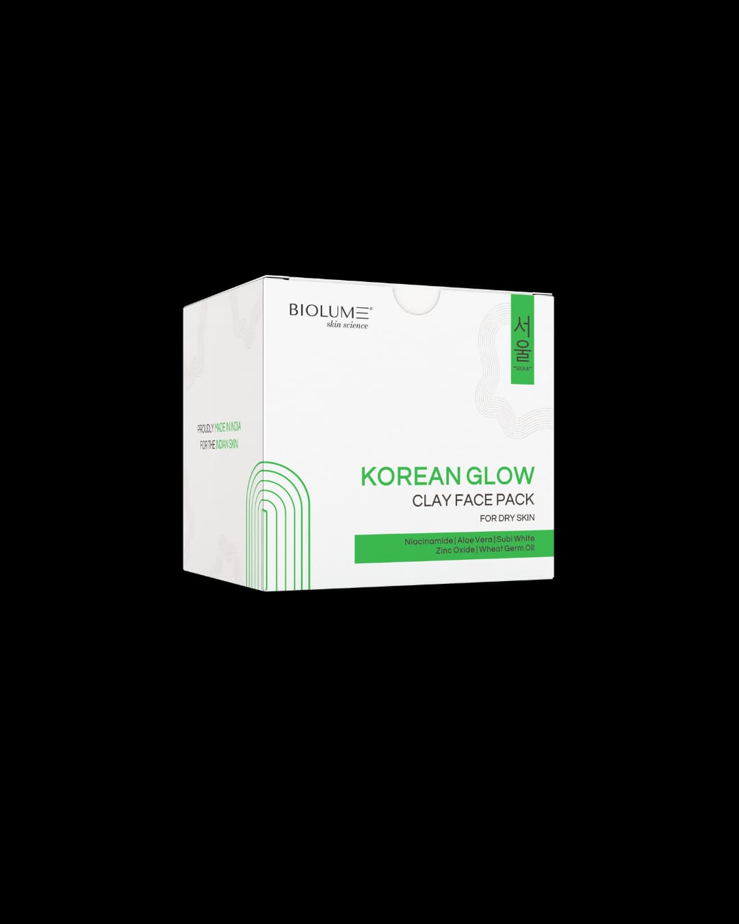 BIOLUM KOREAN GLOW CLAY FACE PACK FOR DRY SKIN