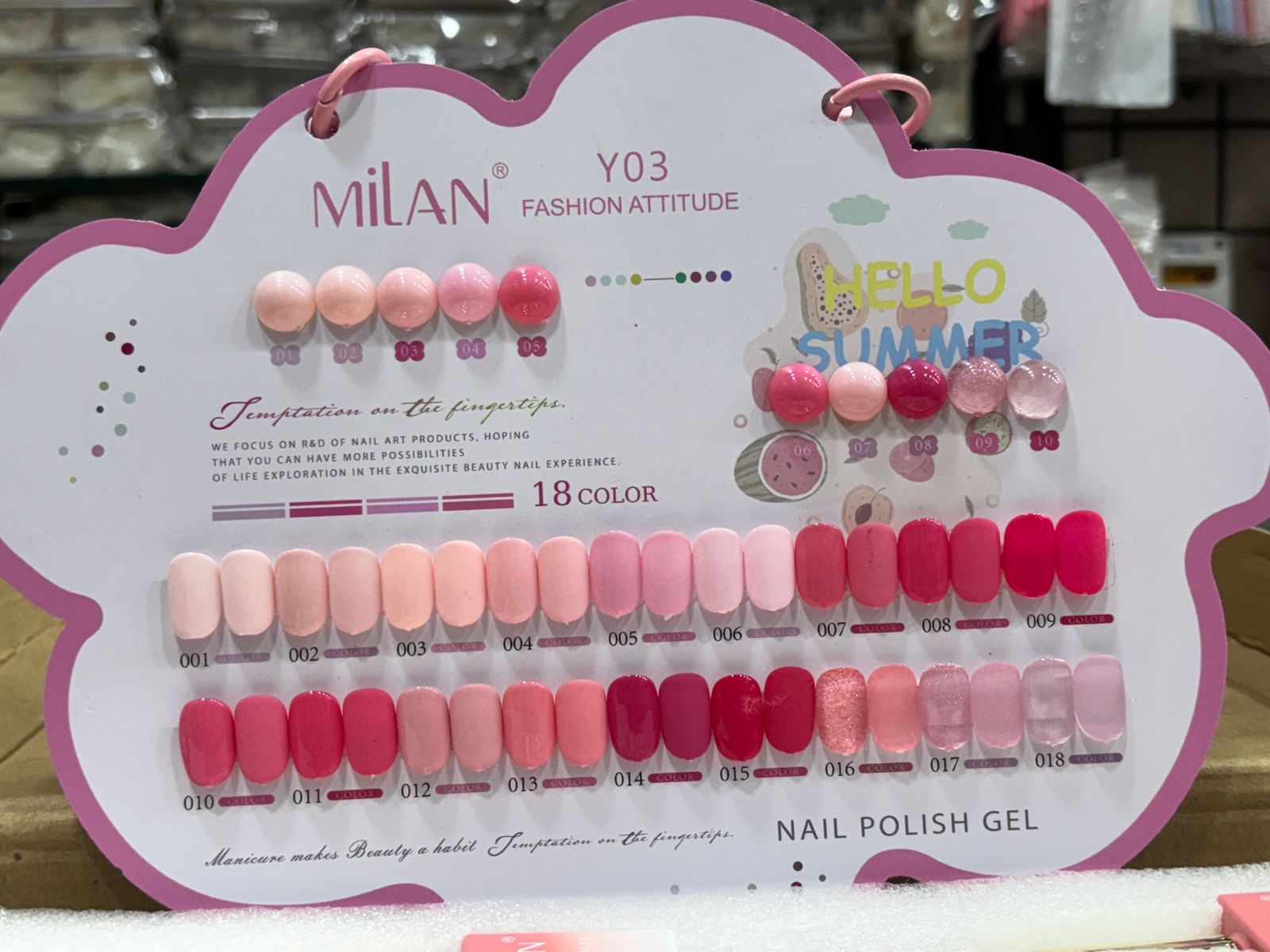MILAN PINK 18 PC SET