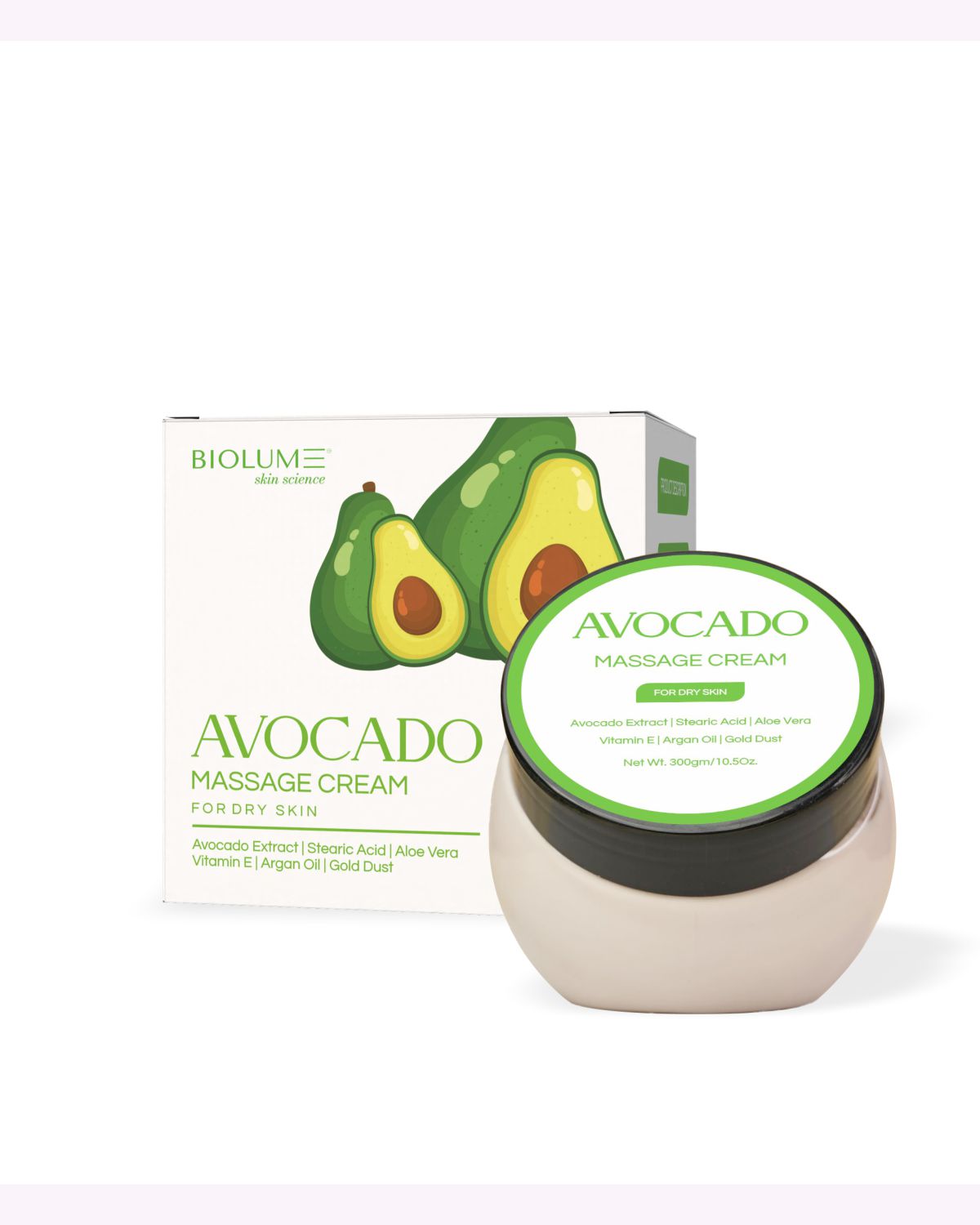 BIOLUM AVOCADO MESSAGE CREAM FOR DRY SKIN