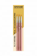 SPONSOR NAIL BRUSH 3 PCS SET