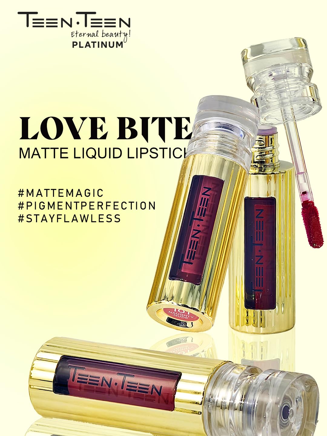 TEEN TEEN LOVE  BITE MATTE  LIQUID LIPSTICK  (OT01)