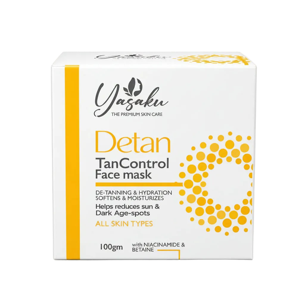 YASAKU DETAN FACE MASK 100GM ALL SKIN TYPES